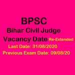 BPSC Bihar Civil Judge Vacancy