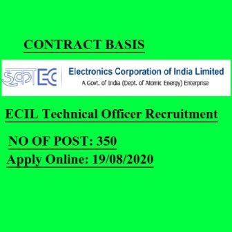 ECIL Technical Officer Recruitment
