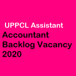 UPPCL Assistant Accountant Backlog Vacancy