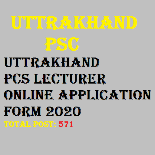 New Notification released for Uttrakhand UKPSC Lecturer Vacancy 2020