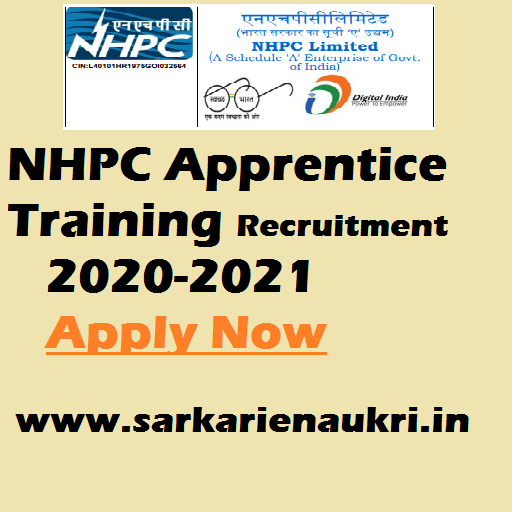 NHPC Apprentice Recruitment 2020