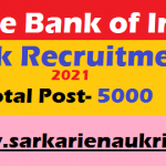 SBI clerk recruitment 2021