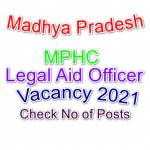 MPHC Legal Aid Officer 2021