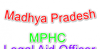 MPHC Legal Aid Officer 2021