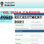 OIL India Limited Vacancy 2021