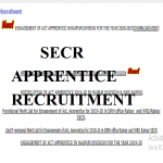 SECR apprentice recruitment 2021