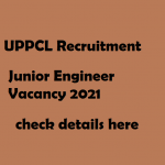 UPPCL Junior Engineer 2021