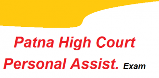 Patna high court personal assistant