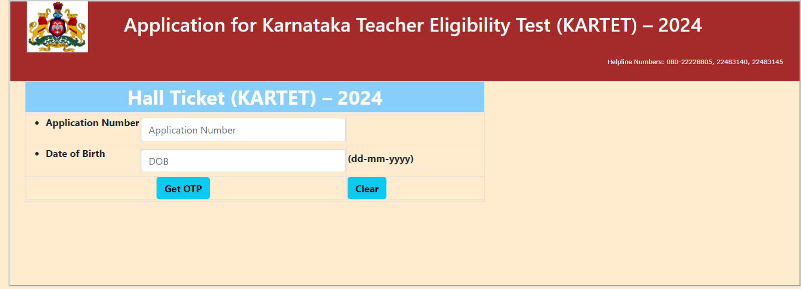 KARTET Hall Ticket 2024 Released at sts.karnataka.gov.in: Download Your Karnataka TET Admit Card Now